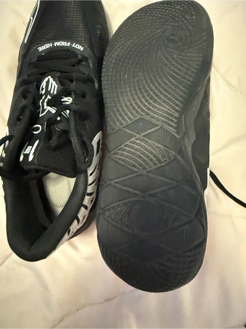 Puma MB01 Black and White Men's Sneakers